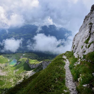 Hike and Climb the Via Ferrata de la Tour D'Ai