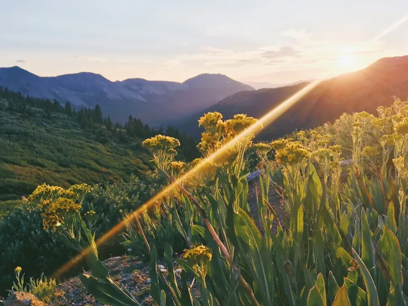 Watch the Sunset from Independence Pass