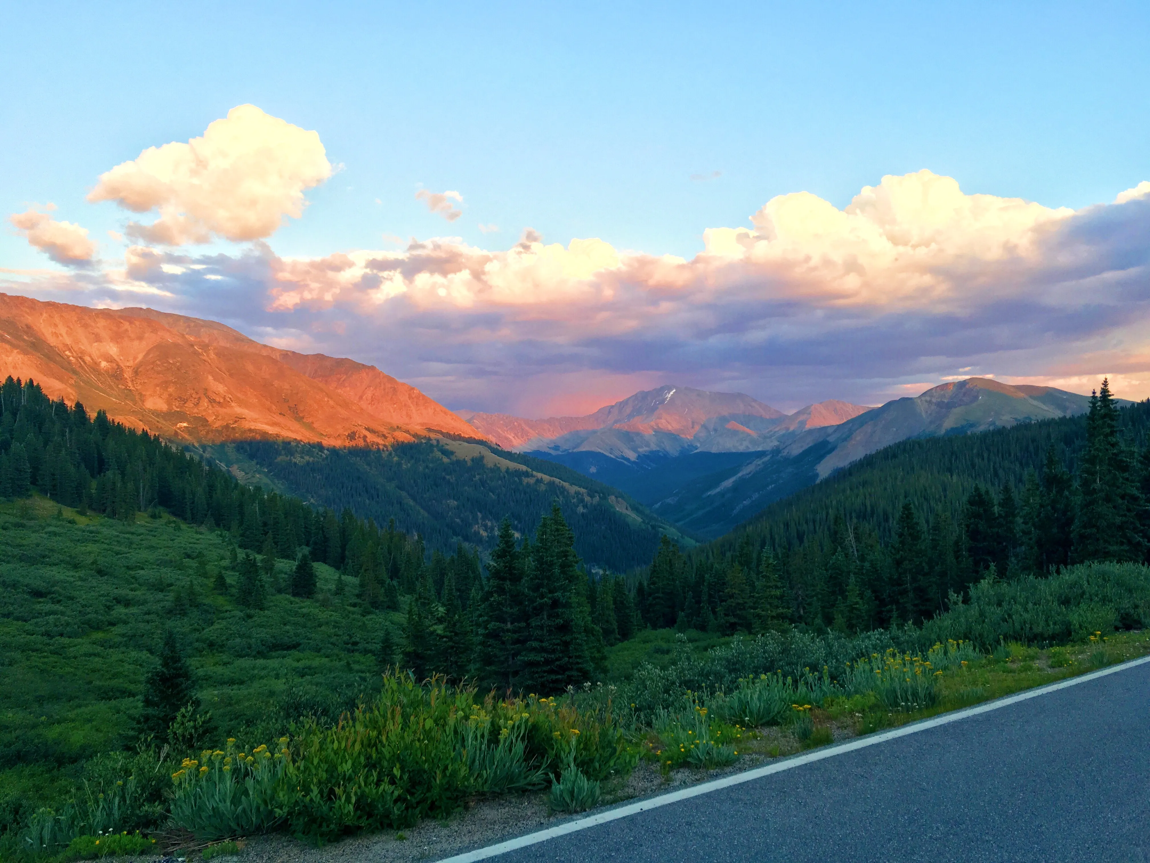 Watch the Sunset from Independence Pass