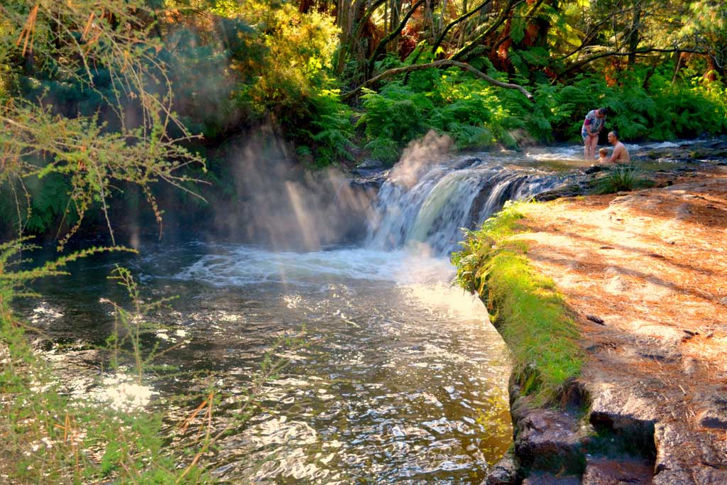 Swim in Kerosene Creek 