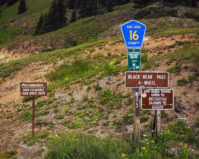 Drive Black Bear Pass & the Ingram Basin