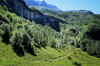 Hike and Climb the Via Ferrata de la Cascade