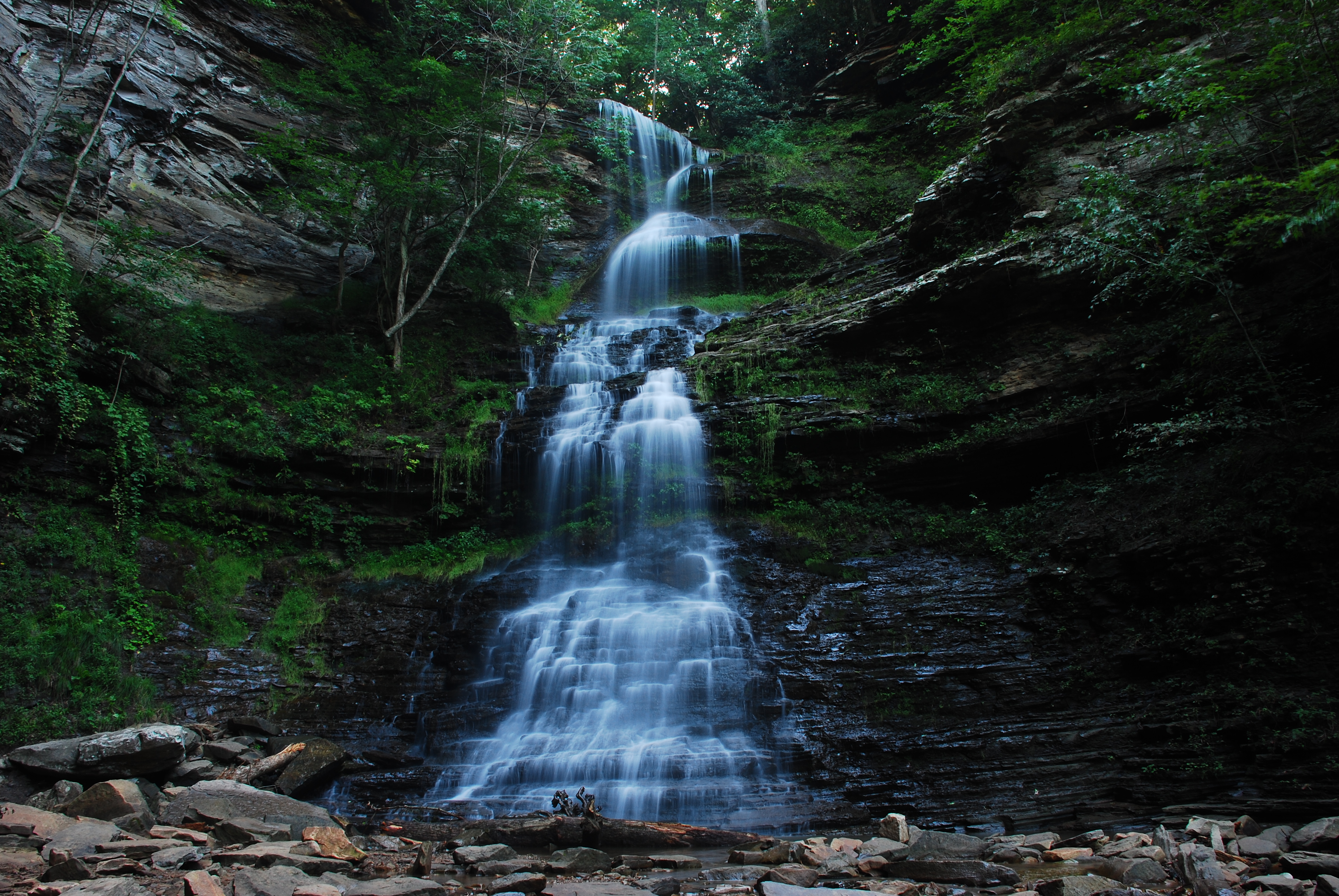 Photograph Cathedral Falls, Gauley Bridge, West Virginia