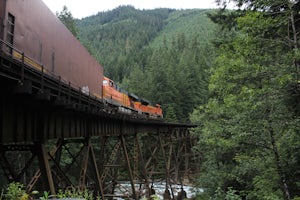 Photograph the Foss River Trestle