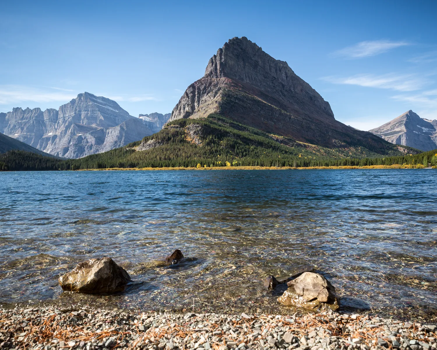 Camp at Many Glacier Campground in Glacier National Park