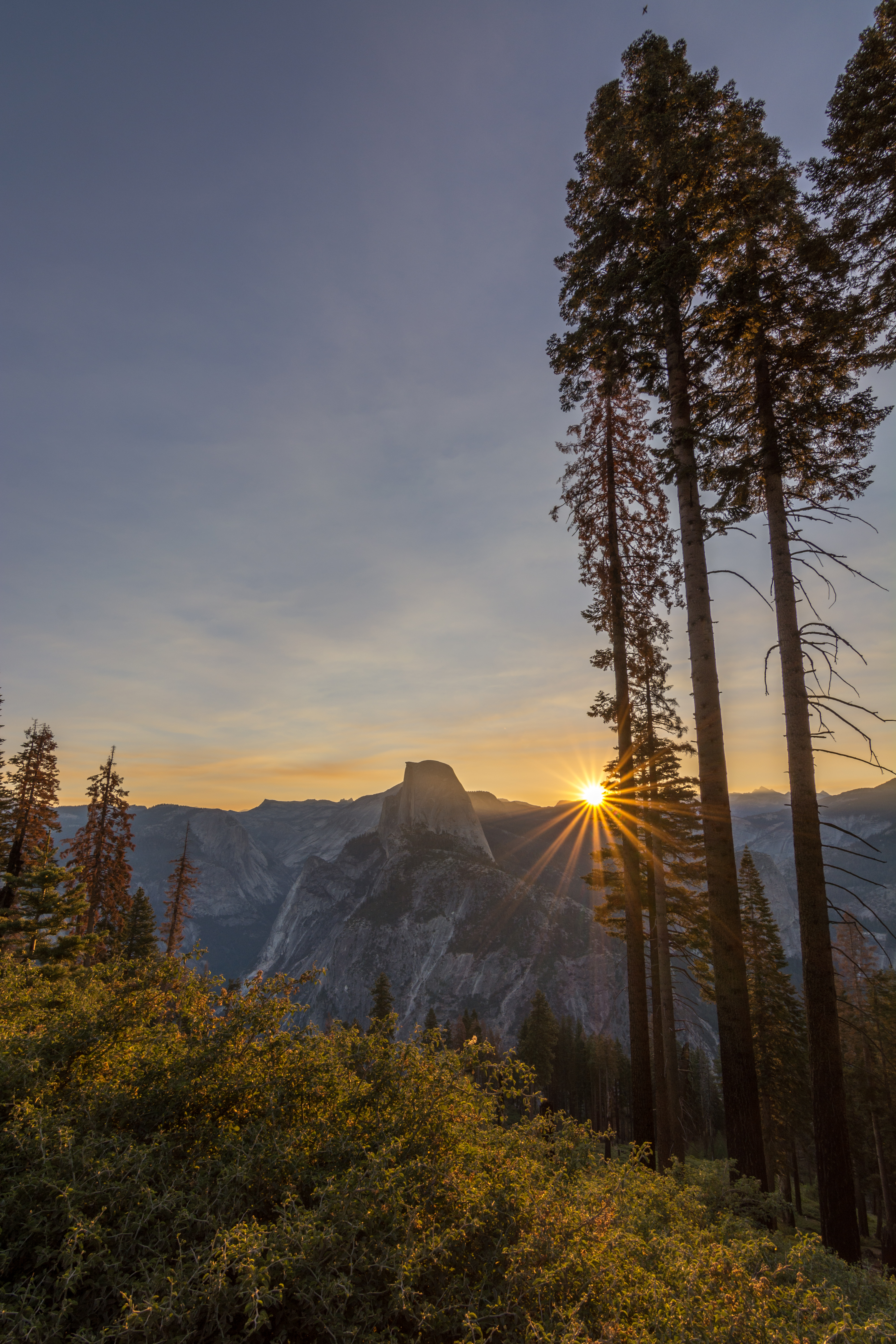 Photograph Yosemite's Half Dome at Glacier Point