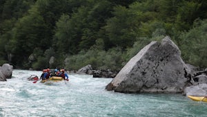 White Water Raft on the Soca River