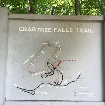 Hike Crabtree Falls - North Carolina