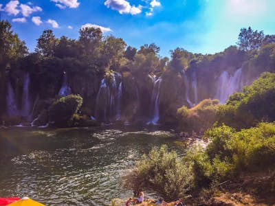 Swim into Kravice Waterfalls, Bosnia