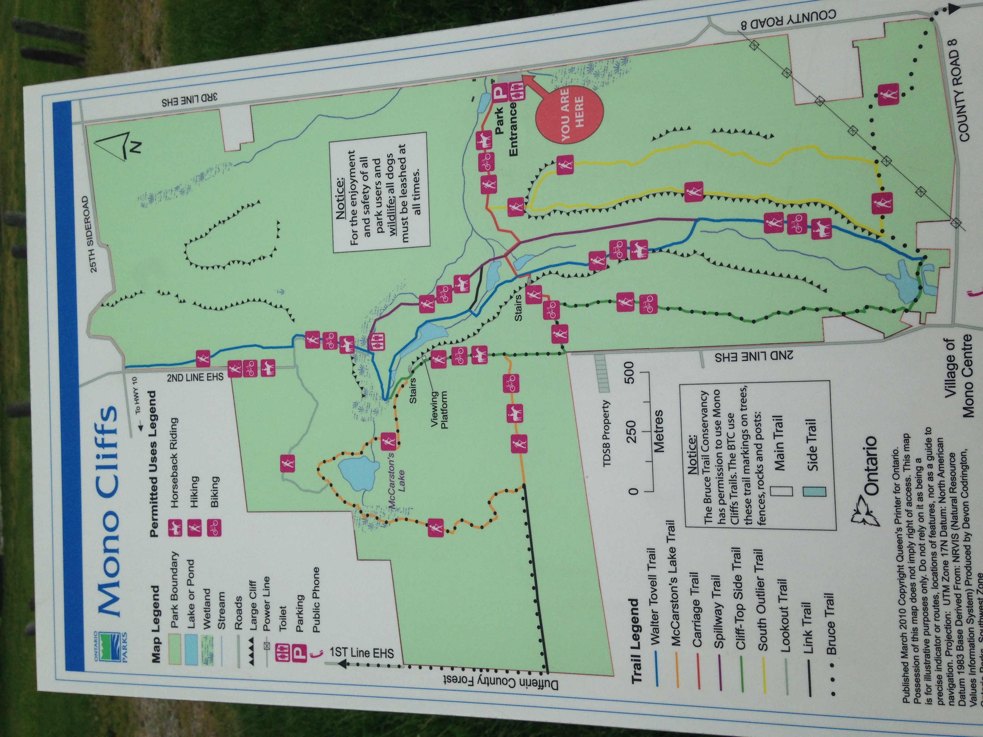  Hike Mono Cliffs Provincial Park