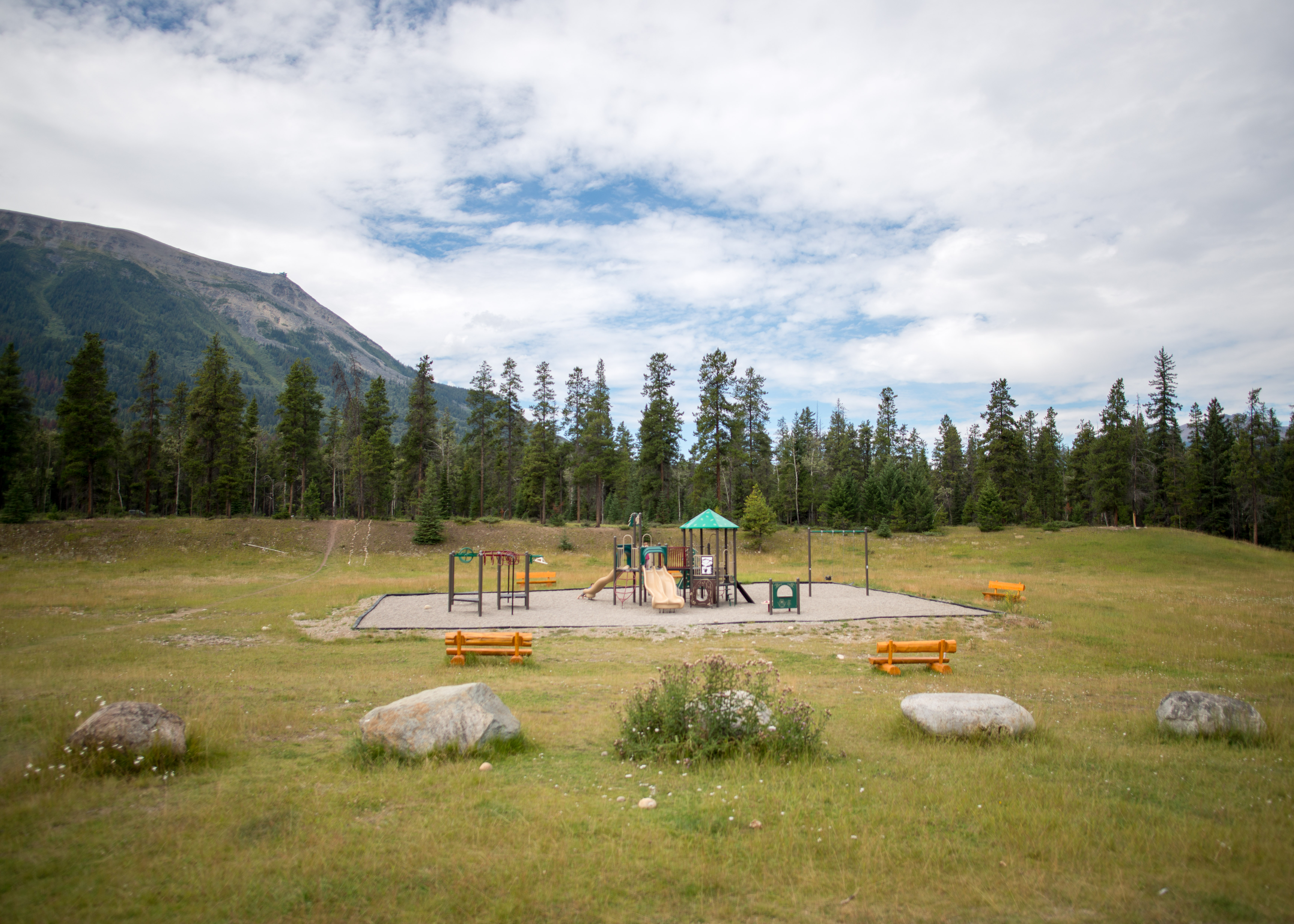 Camp at Wapiti Campground, Jasper NP