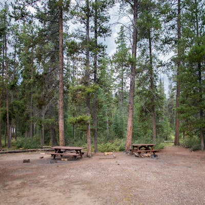 Camp at Wapiti Campground, Jasper NP