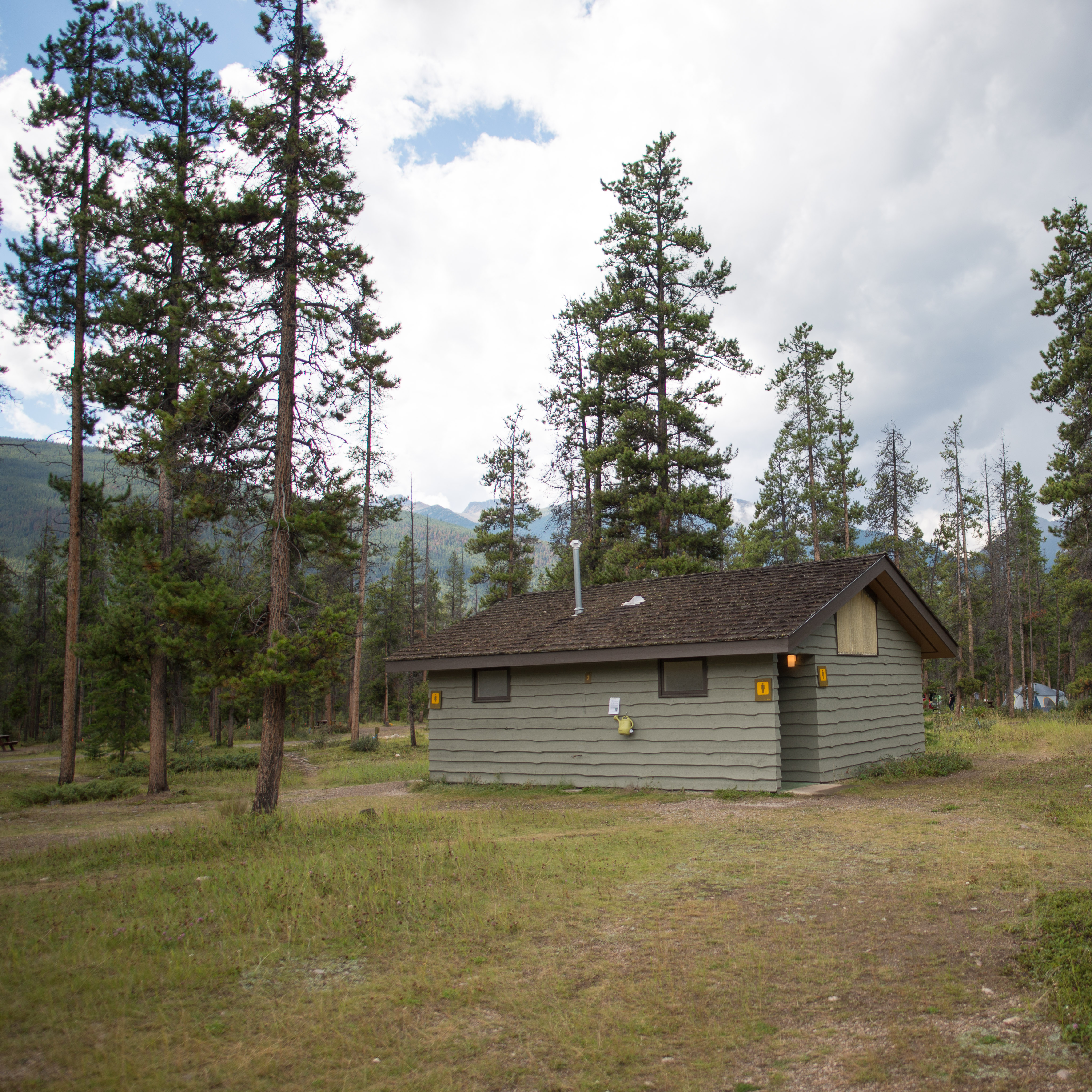 Camp at Wapiti Campground, Jasper NP