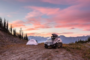 Camp at the Top of Kafir Peak