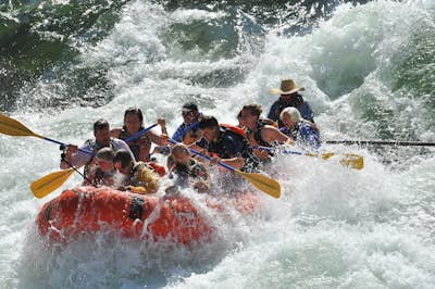 Whitewater Raft the Snake River