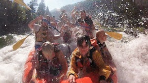 Whitewater Raft the Snake River