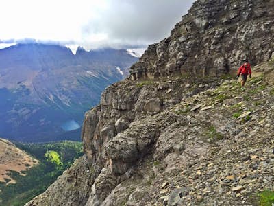 Climbing Mount Cleveland, GNP via the Stoney Indian Route