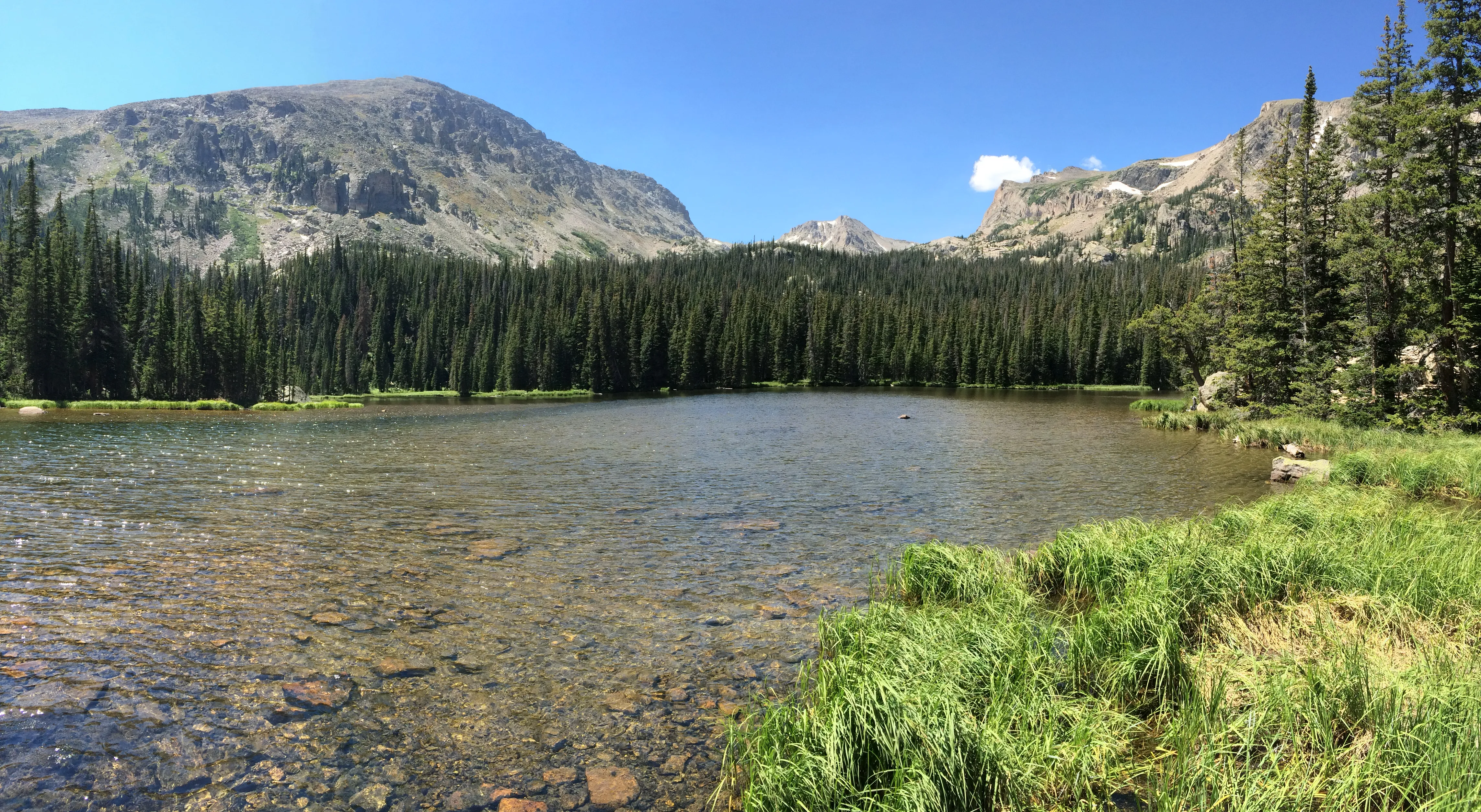 Hike to Bluebird and Ouzel Lake
