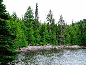 Hike to Huginnin Cove in Isle Royale NP