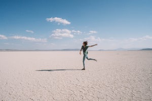 Camp on the Alvord Desert