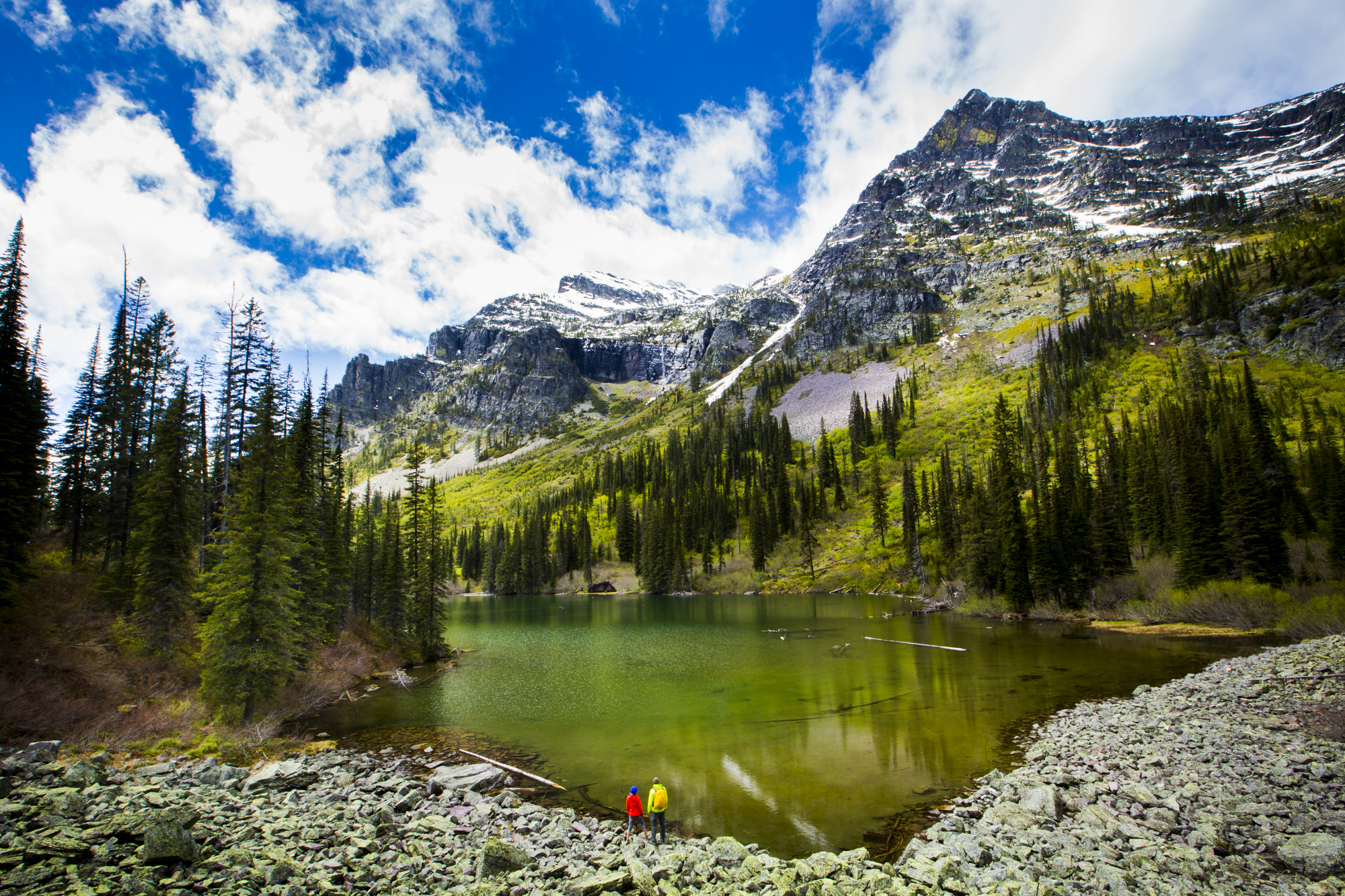 Snyder Lakes, Glacier NP, West Glacier, Montana