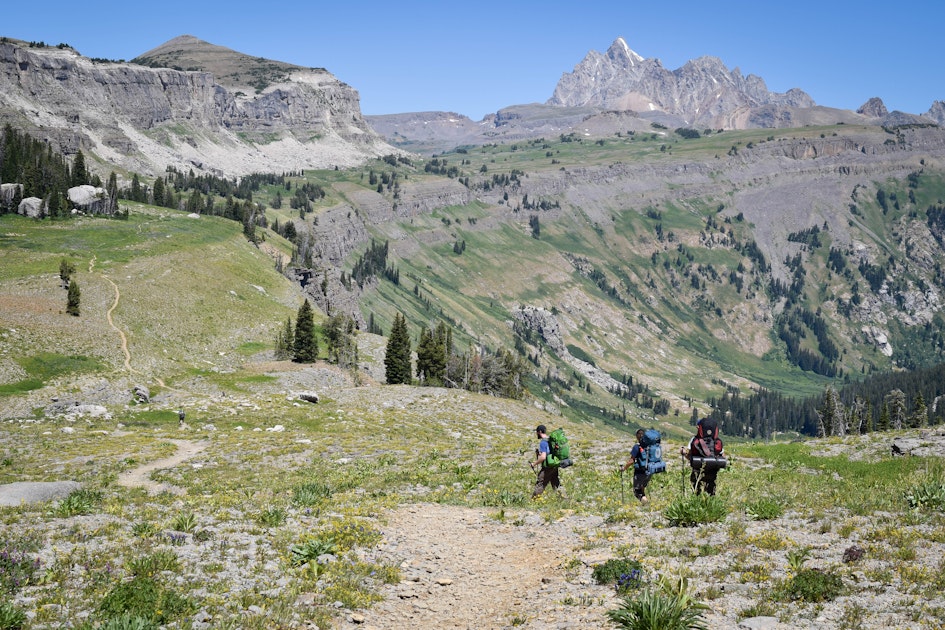 Backpack to the Death Canyon Shelf, Alta, Wyoming