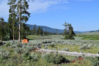 Backpack to Slough Creek's Backcountry Campsites
