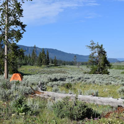Backpack to Slough Creek's Backcountry Campsites