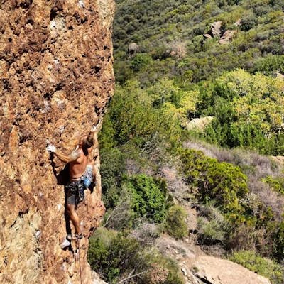 Climb at Echo Cliffs
