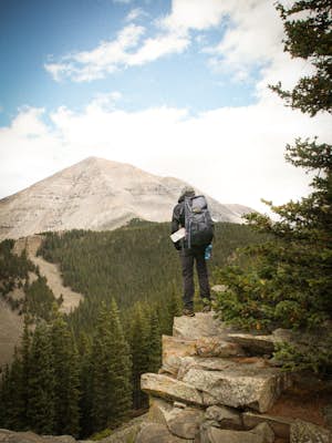 Backpack at West Spanish Peak