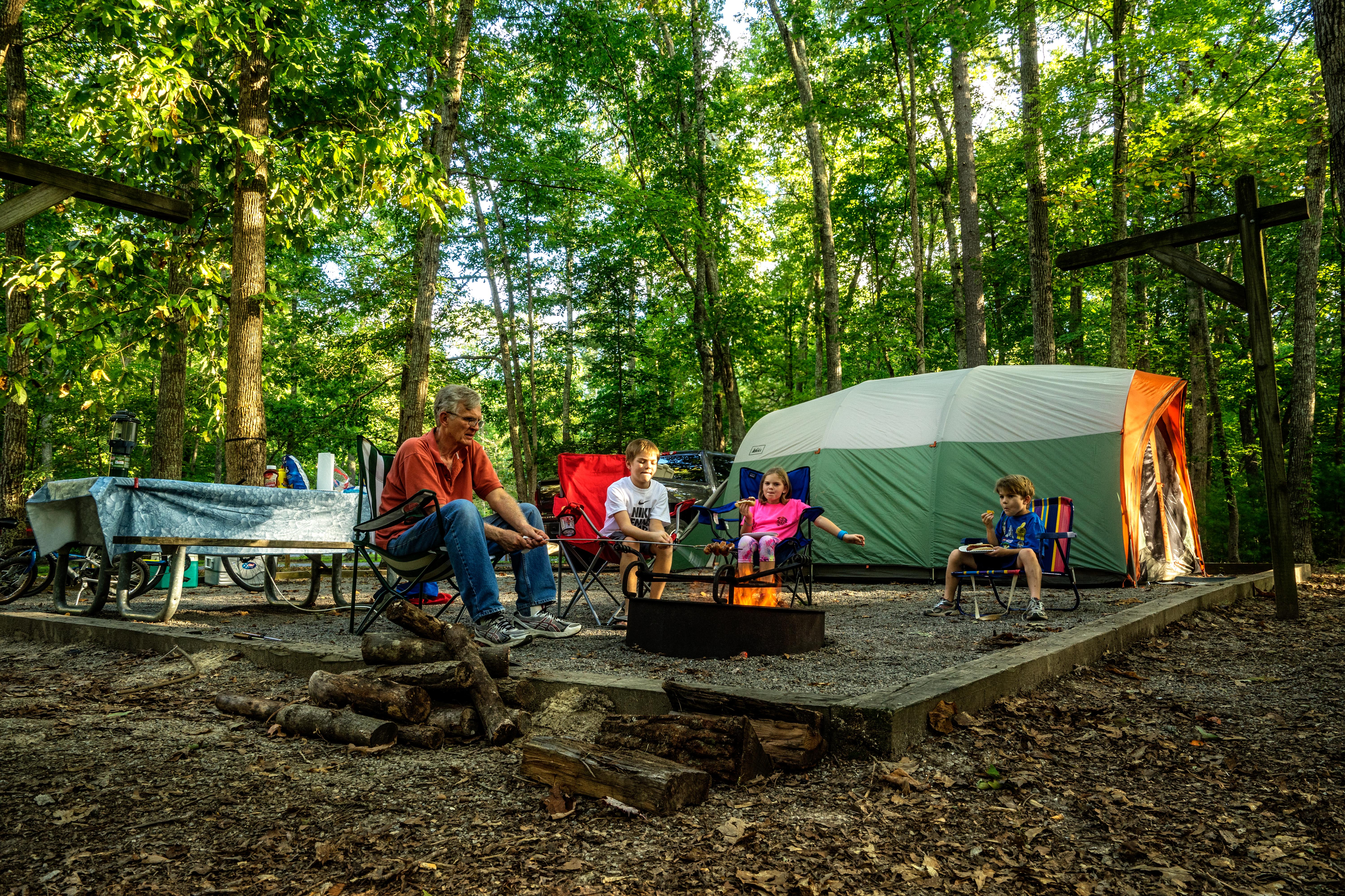 Camp at Claytor Lake State Park