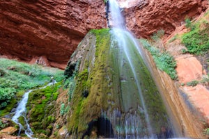 Ribbon Falls in Grand Canyon NP