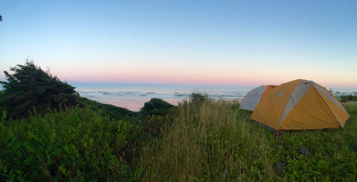 Camp at Kalaloch's South Beach Campground , South Beach Campground
