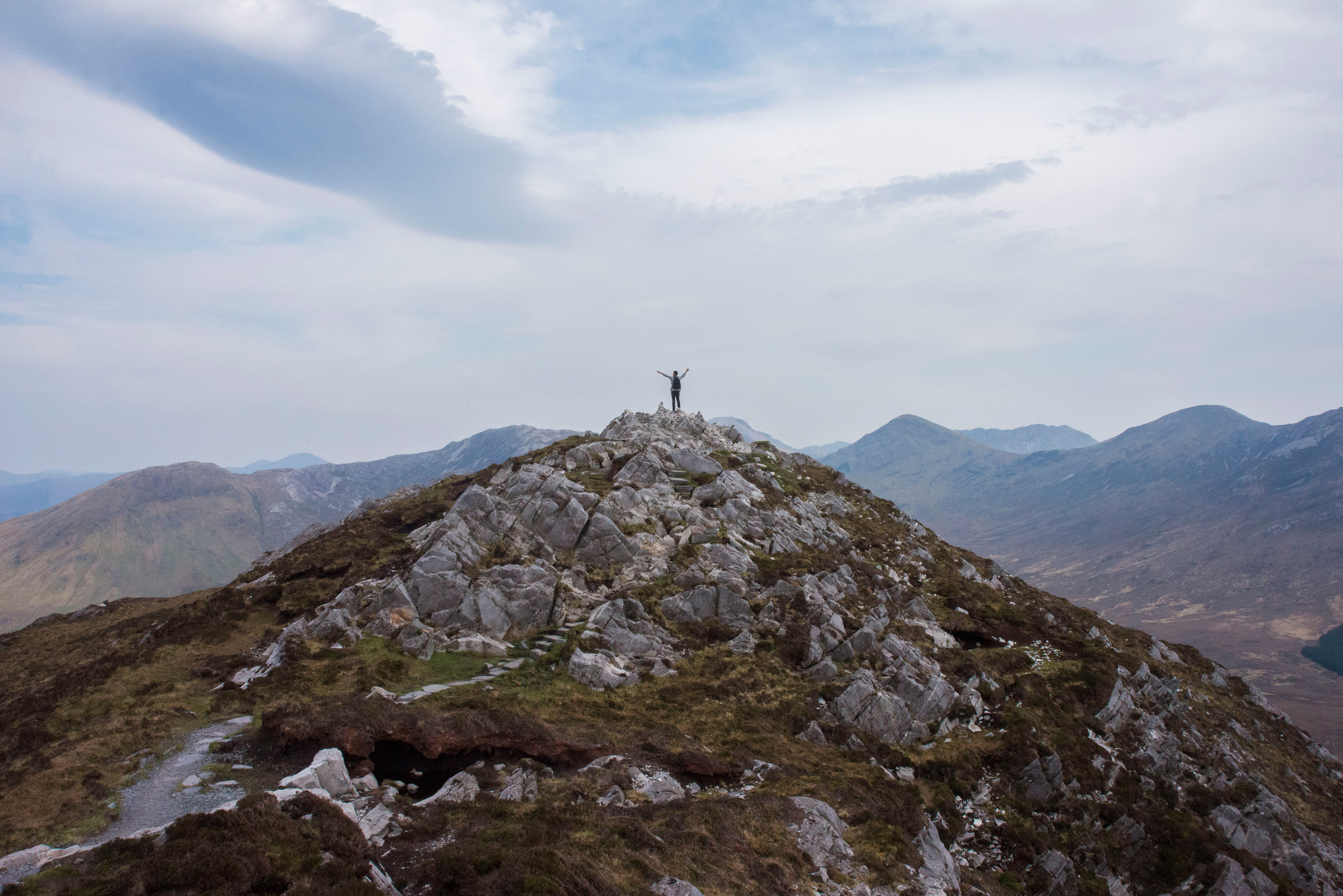 Hike Diamond Hill, Connemara NP