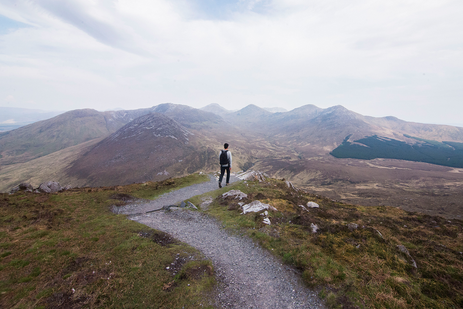 Hike Diamond Hill, Connemara NP