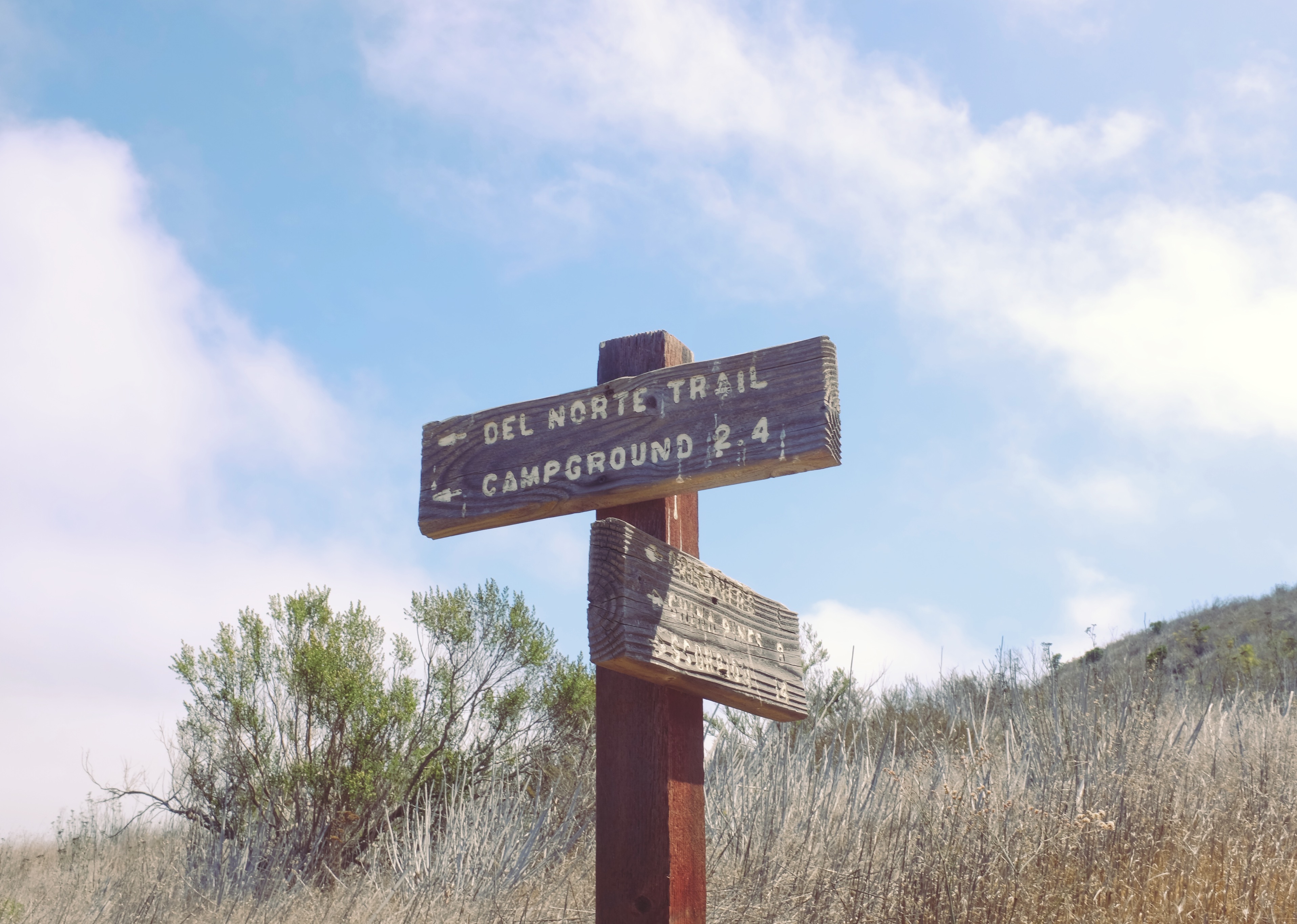 Backpack to Del Norte Campground on Santa Cruz Island