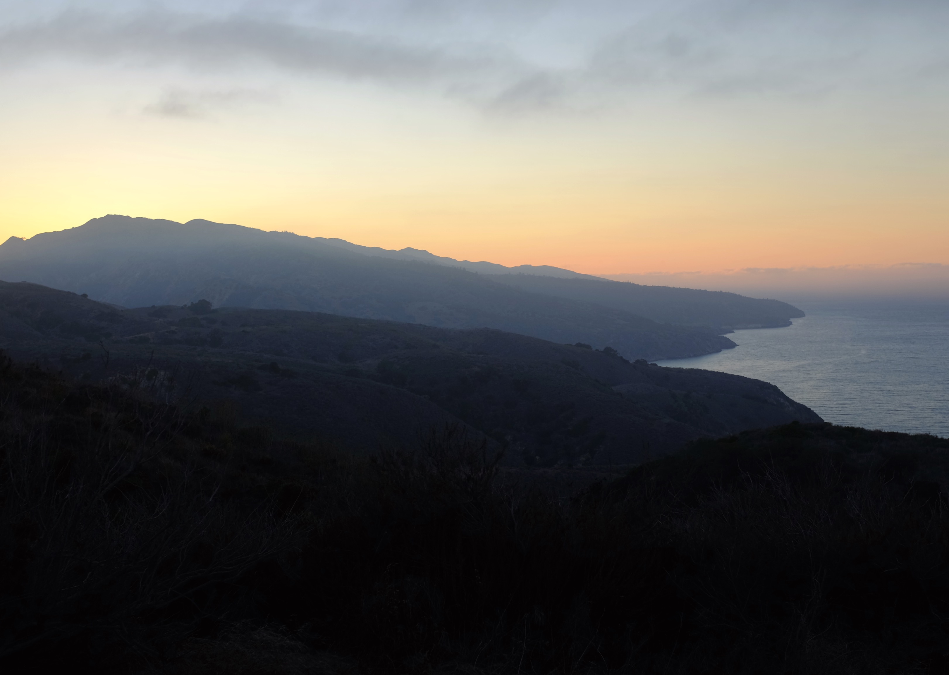 Backpack to Del Norte Campground on Santa Cruz Island