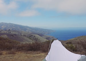 Backpack to Del Norte Campground on Santa Cruz Island