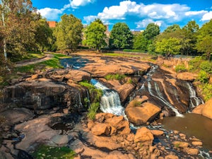 Hike Swamp Rabbit Trail to Reedy River Falls