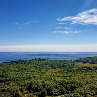 Hike the Precipice Trail of Champlain Mountain in Acadia NP