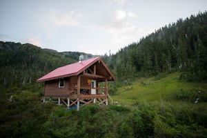 Backpack to Clague Cabin