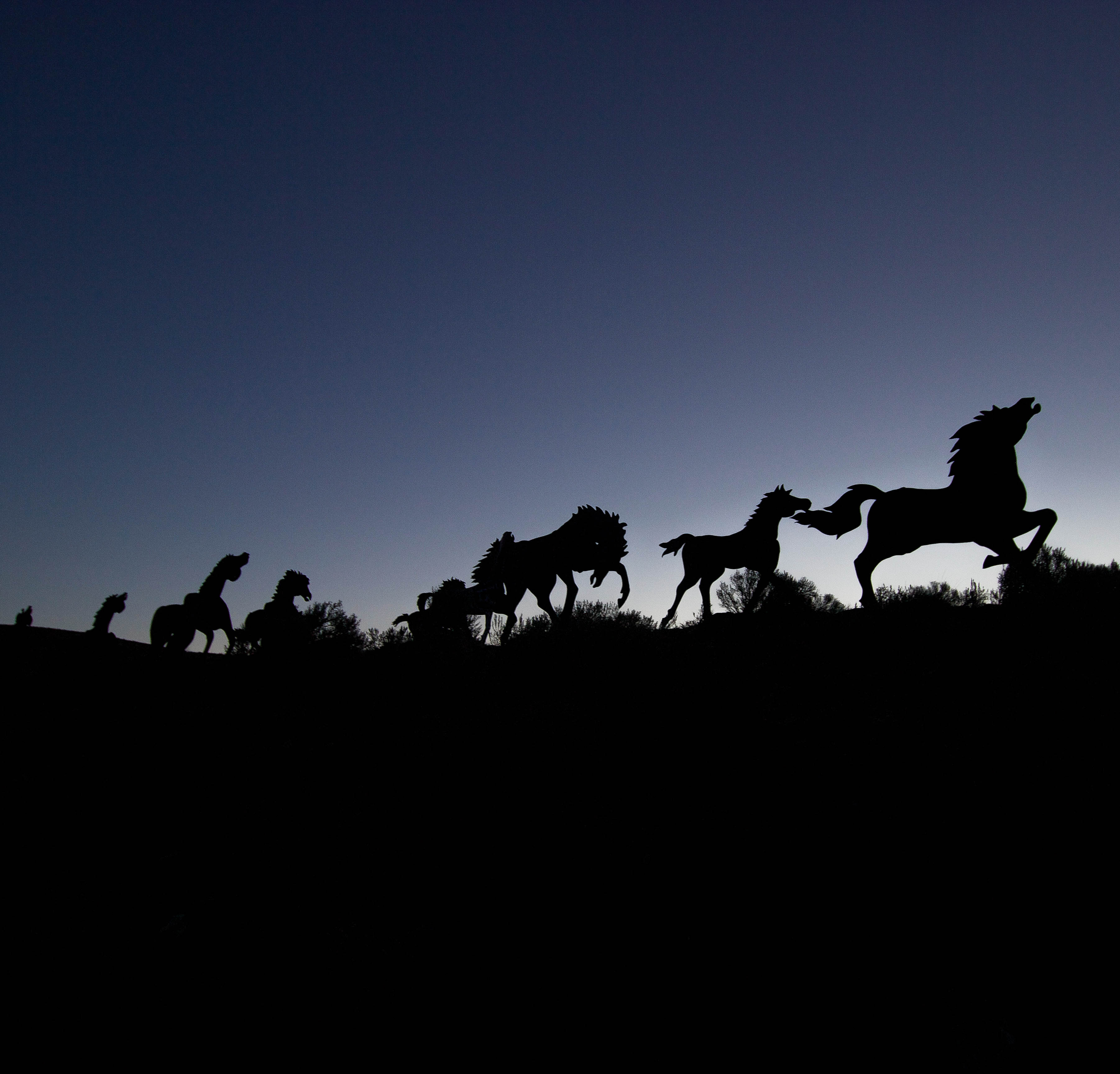Catch the Sunset at Wild Horse Monument