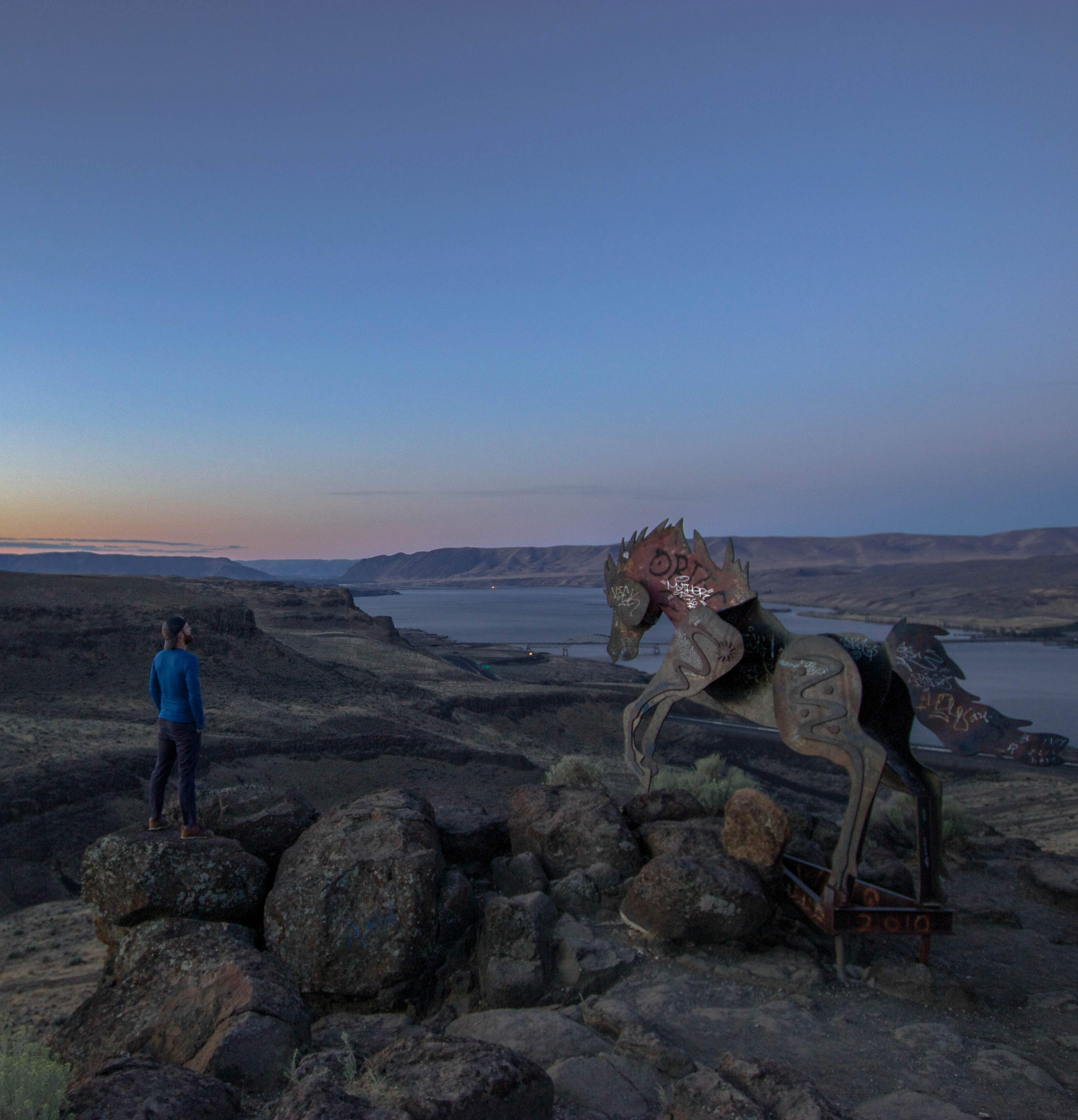 Catch the Sunset at Wild Horse Monument