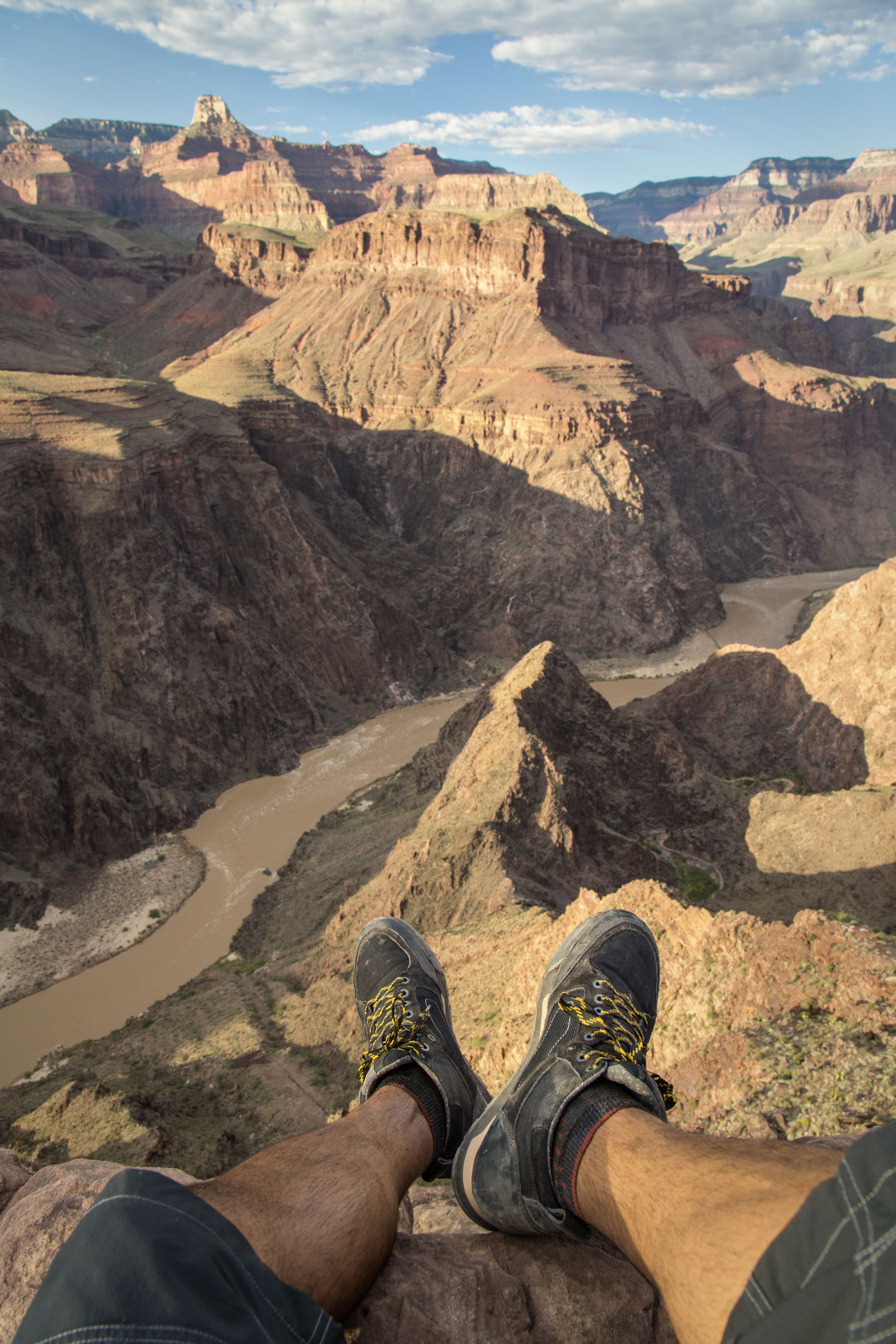 Bright Angel Trail to Indian Garden and Bright Angel Campgrounds