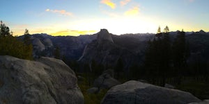 Reverse Summit of Glacier Point in Yosemite National Park