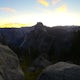 Reverse Summit of Glacier Point in Yosemite National Park