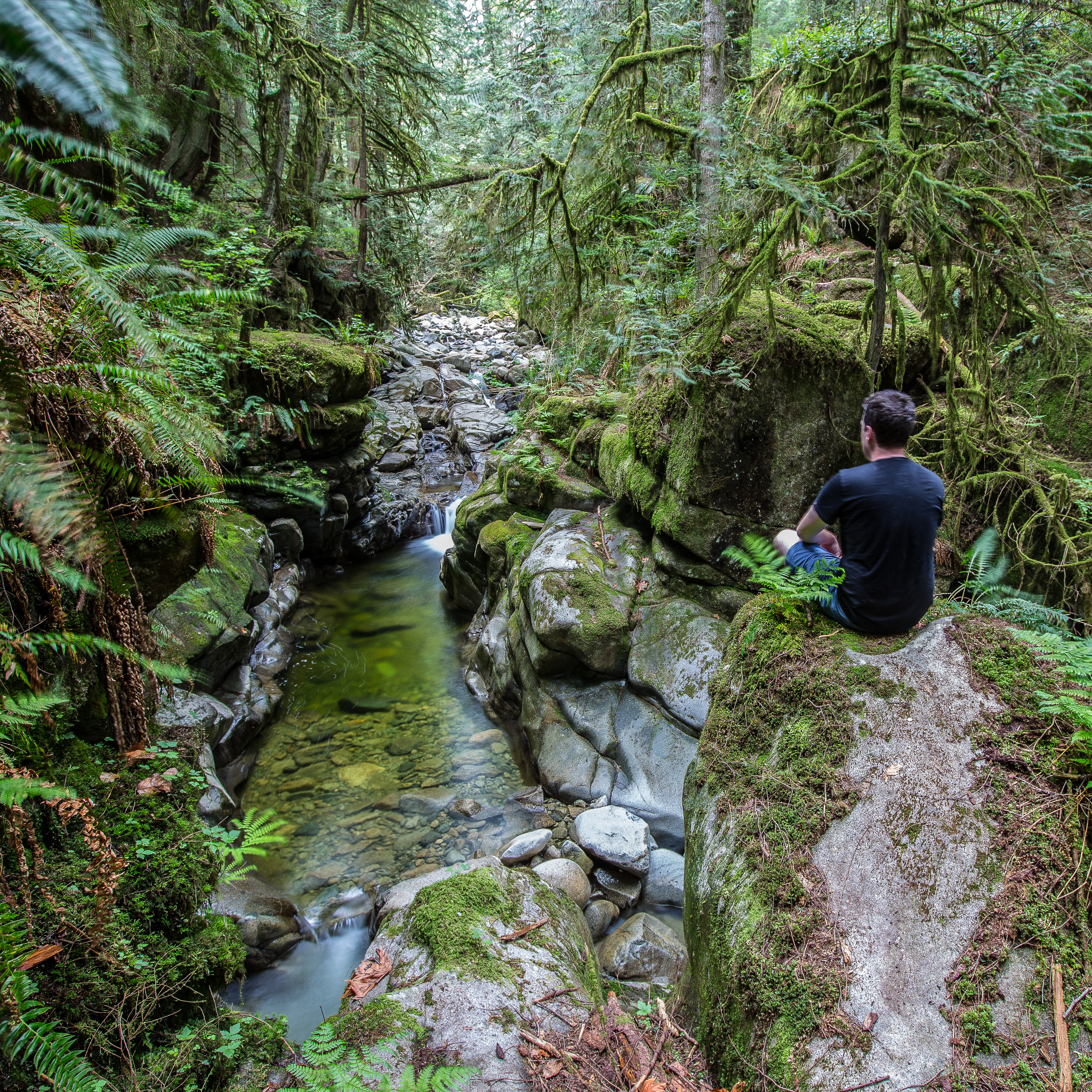 Hike to Cypress Falls in West Vancouver