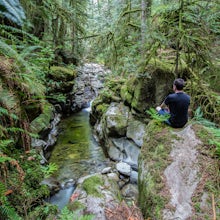 Hike to Cypress Falls in West Vancouver