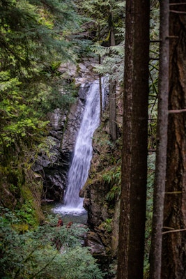 Hike to Cypress Falls in West Vancouver, Cypress Falls Parking Area