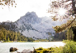 Flower Lake from Onion Valley